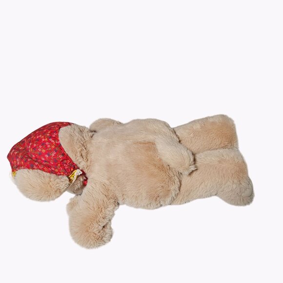 Vintage 80s Marchon Cuddlin Country Bears Mary Lou 18 Inch Plush Stuffed Animal - Picture 2 of 6